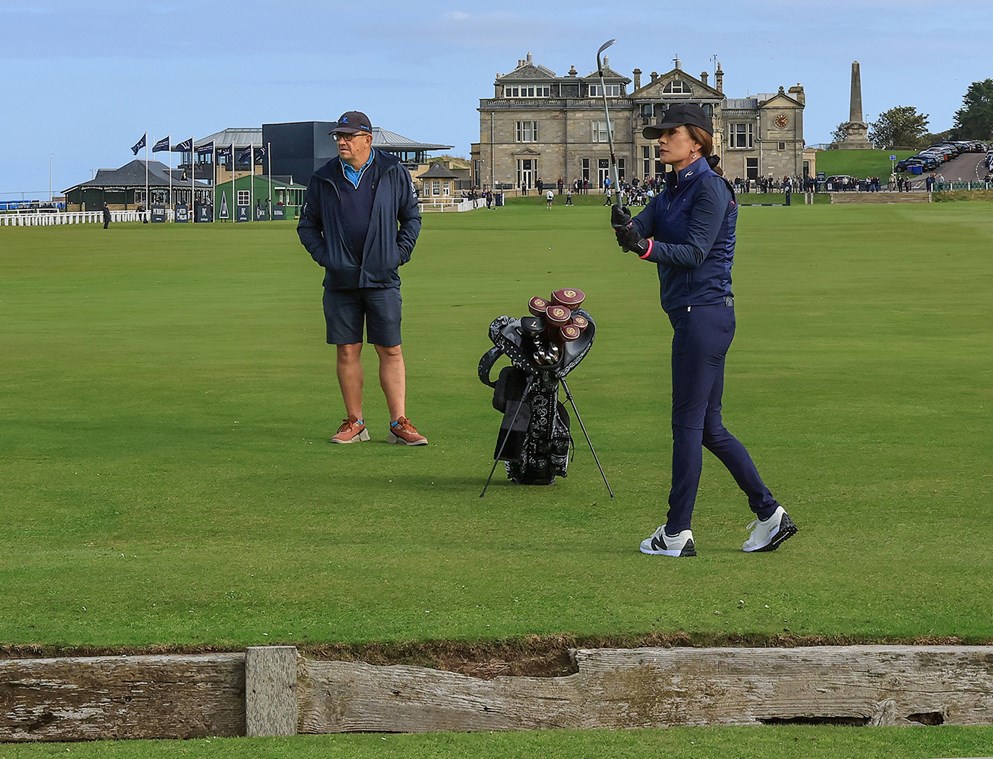 Stjörnukylfingar í St. Andrews um helgina