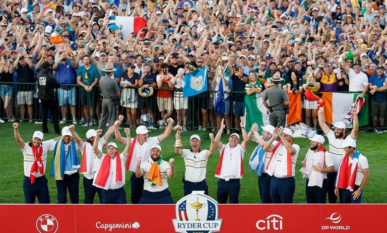 Evrópumenn unnu Ryder bikarinn eftir æsispennandi lokadag