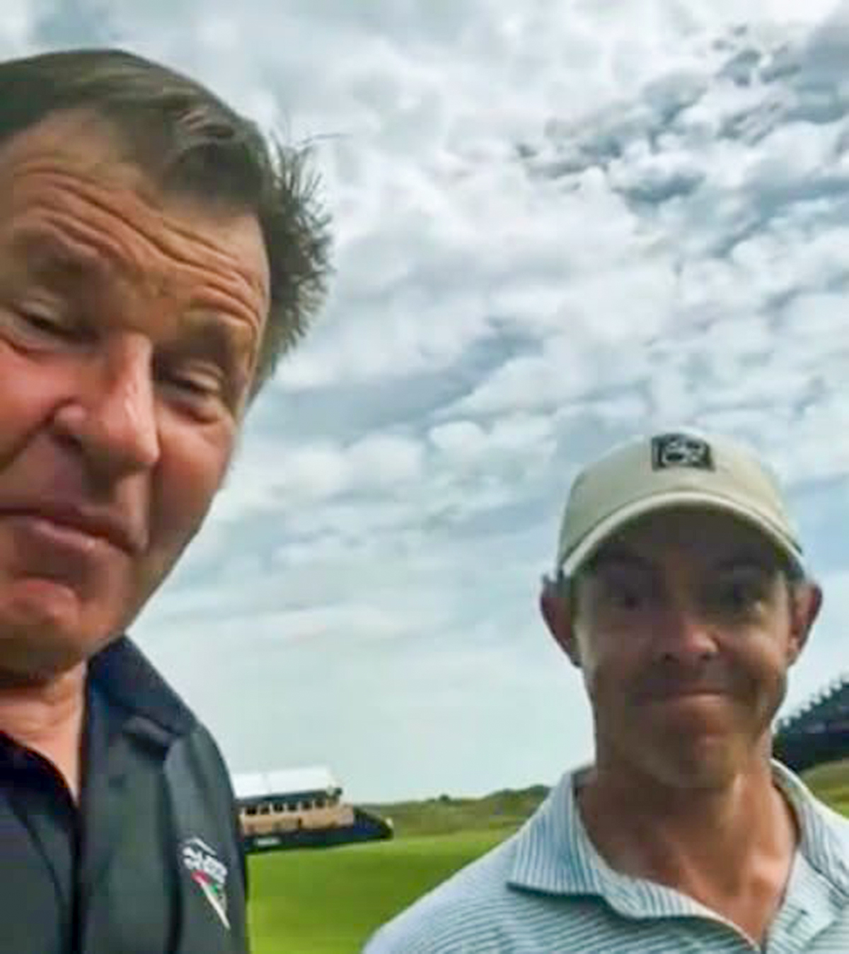 Rory hitti gamlan risameistara á Birkdale