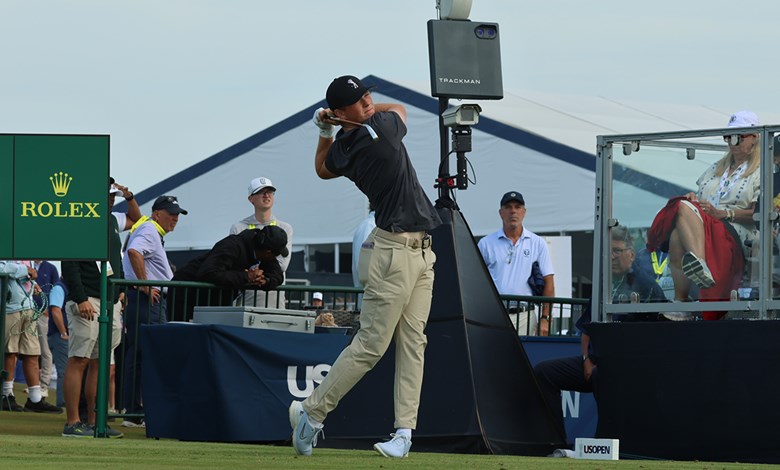 Erfið byrjun hjá Gunnlaugi á US Open