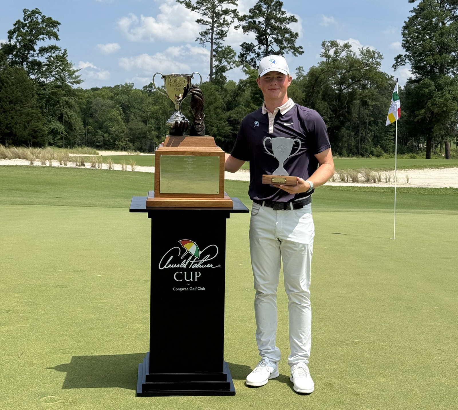 Gunnlaugur Árni skrifar söguna: Valinn í Arnold Palmer Cup annað árið í röð