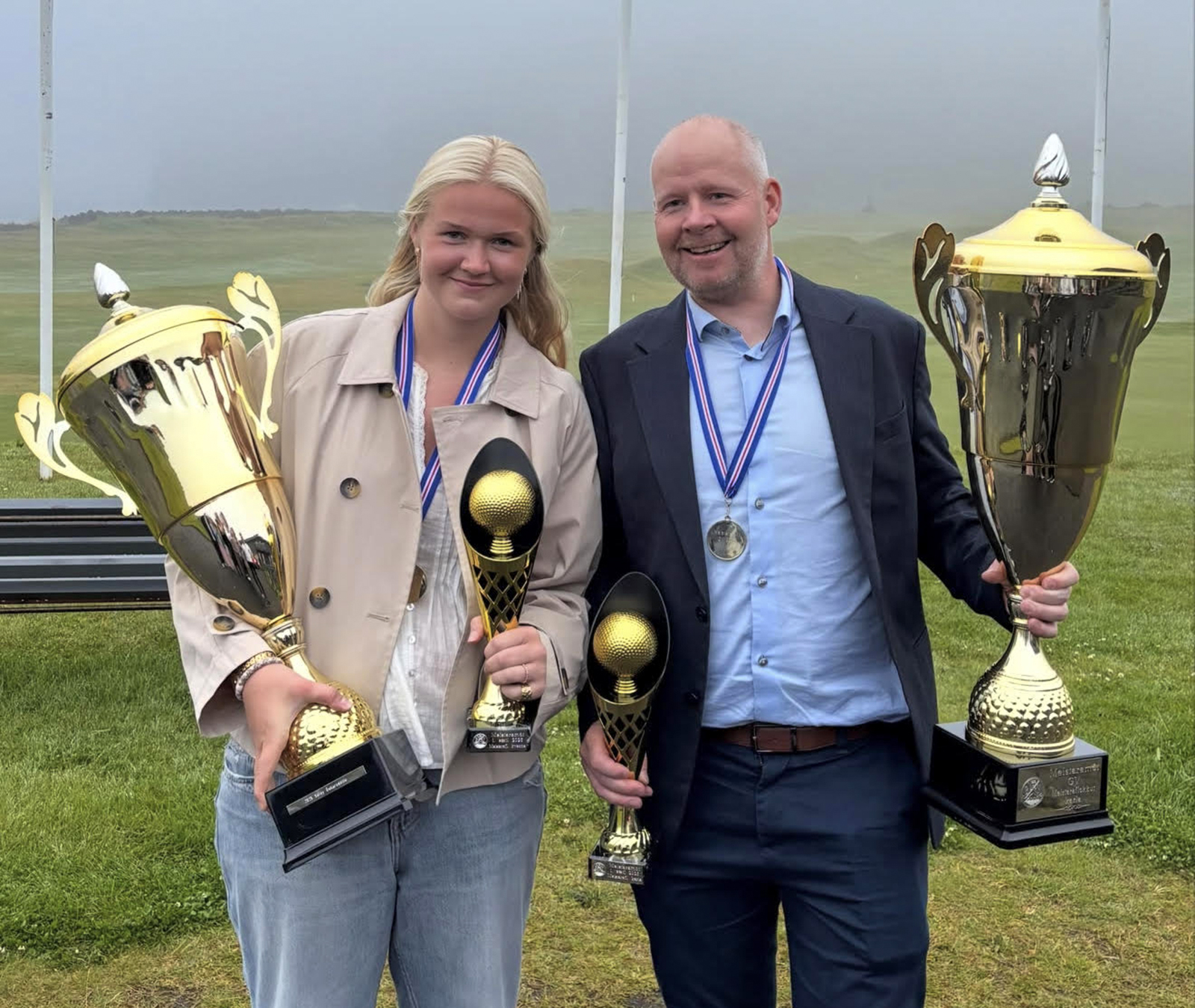 Magnað golf hjá Örlygi sem vann í sextánda sinn