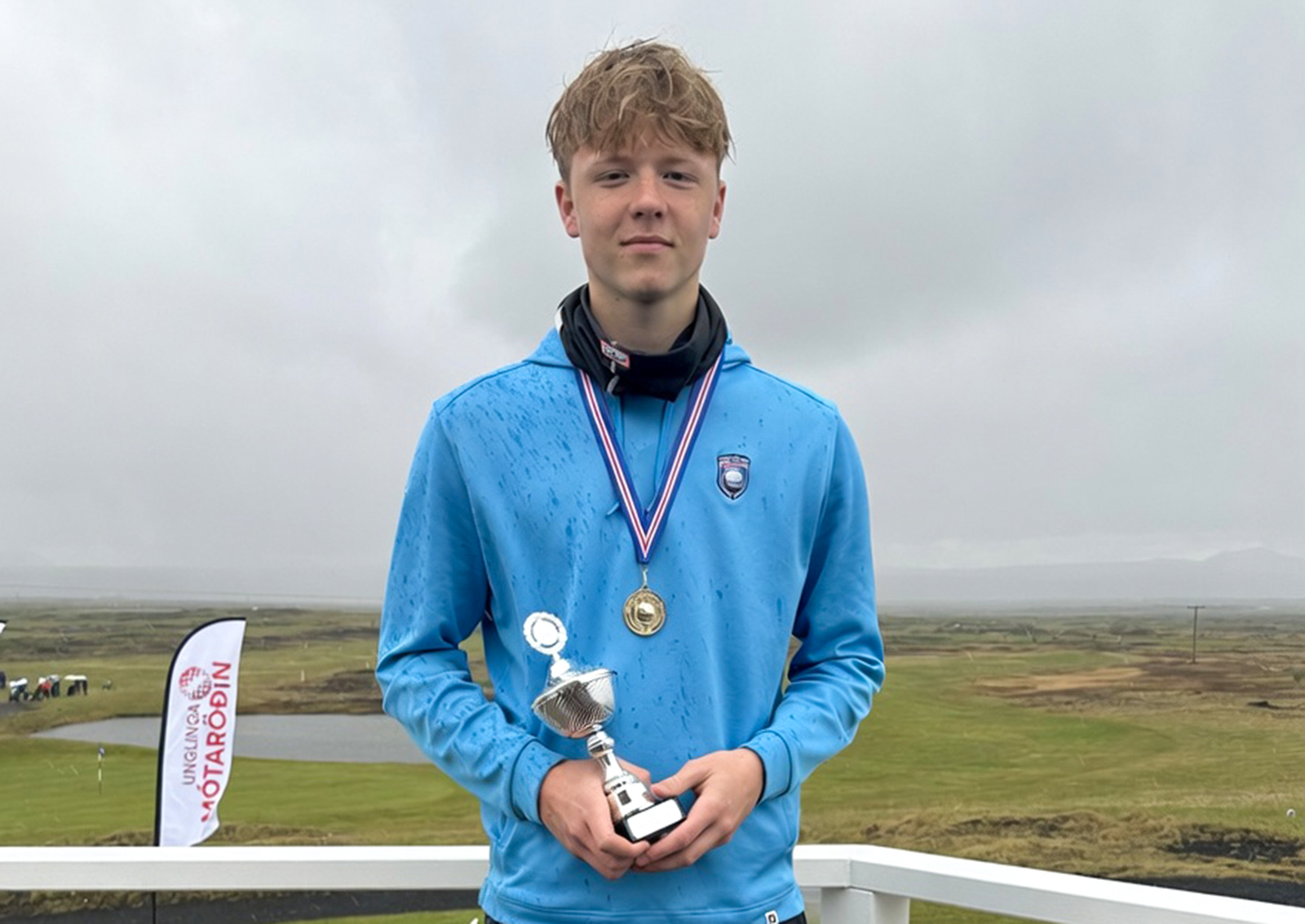 Frábært golf hjá Kristjáni sem sigraði á tuttugu og einum undir