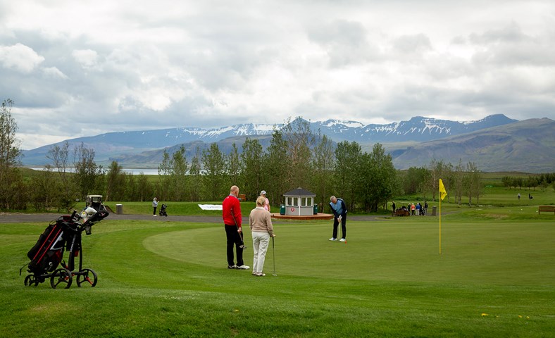 Golf skilar samfélaginu yfir 31 milljarð króna á ári