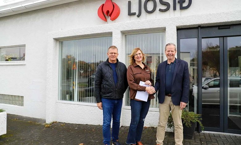 Golfklúbbur Kiðjabergs (GKB) styrkir Ljósið um 250 þúsund krónur