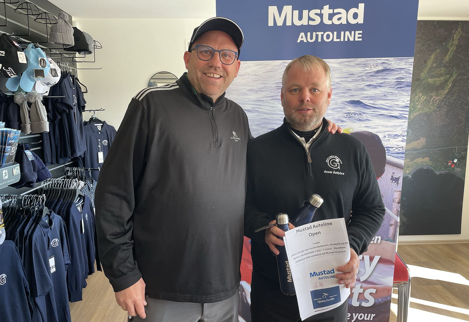 Hola í höggi á fyrsta Mustad-texas móti Golfklúbbs Grindavíkur