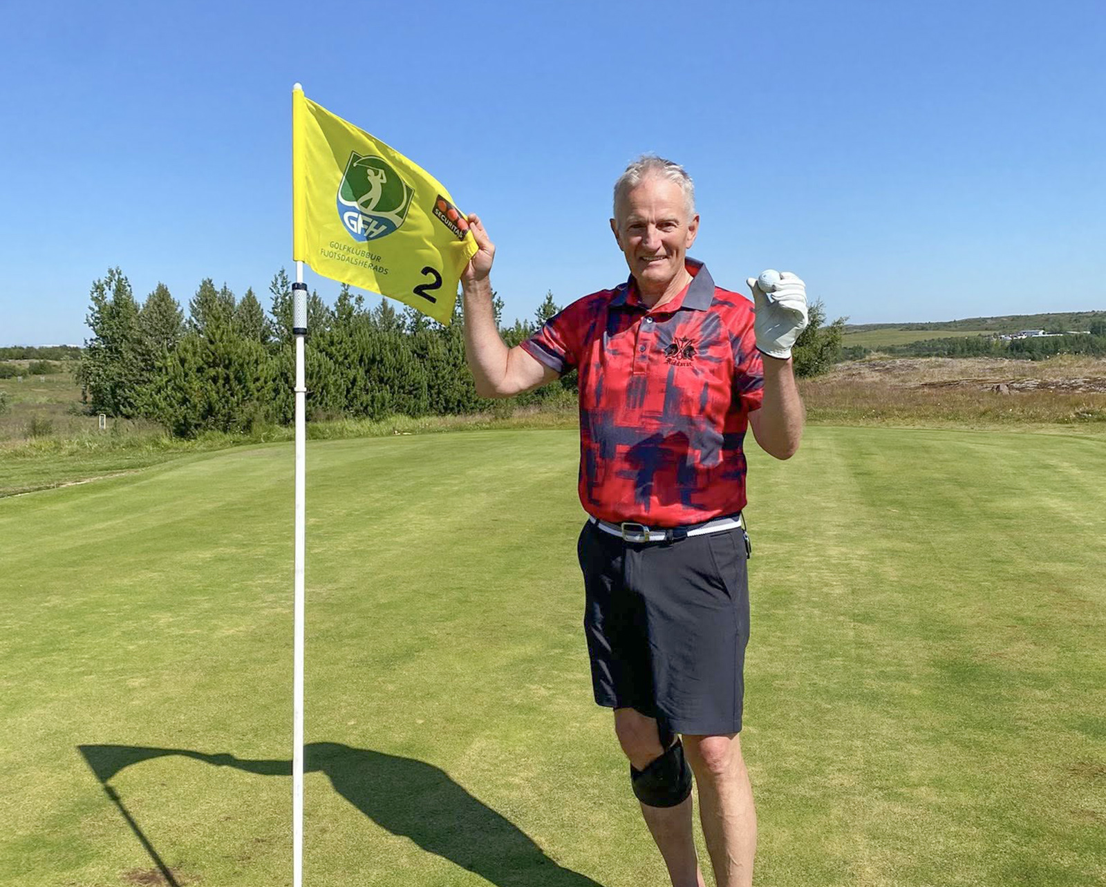 Sló draumahöggið eftir 39 ár í golfi