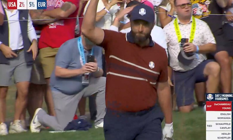 Spánverjinn með högg mótsins