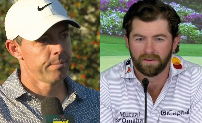 Rory og Cameron í viðtali eftir 3. hring