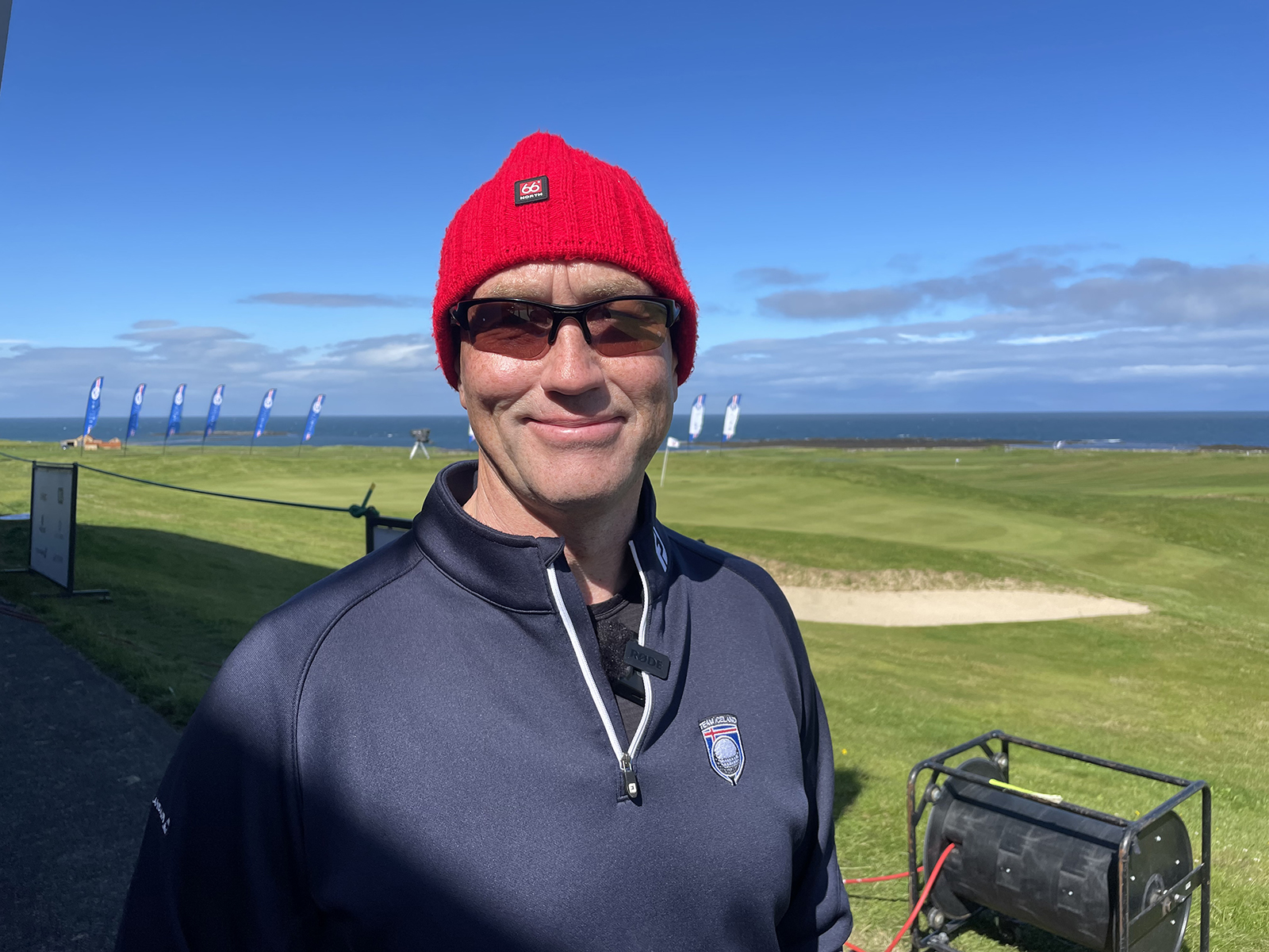 Golf á sumarin, skíði á veturna