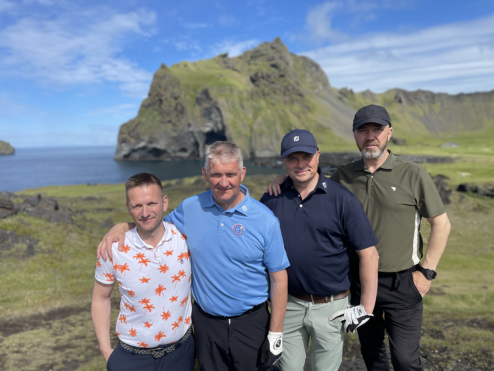 Volcano open leikið í Vestmannaeyjum við bestu skilyrði